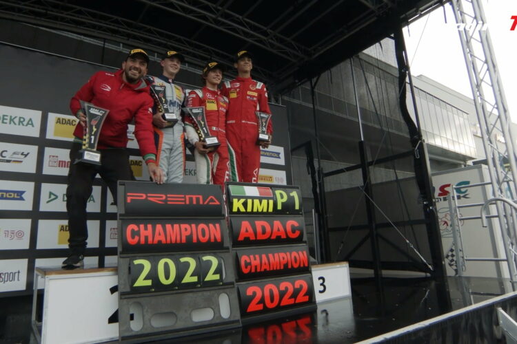 Entscheidung in der ADAC Formel 4 Andrea Kimi Antonelli ist Champion 2022 18